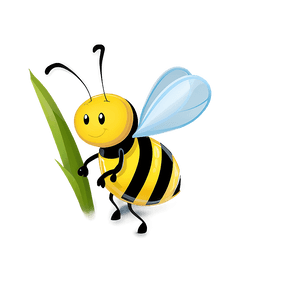 Cartoon Bee PNG uhb67 PNG image with transparent background