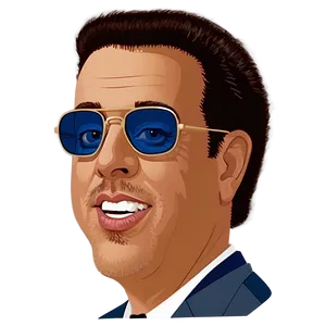 Cartoon Billy Joel Png 06252024 PNG Image