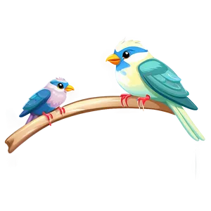 Cartoon Bird Family Png 06202024 PNG Image