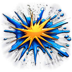 Cartoon Blast Effect PNG 06212024 PNG