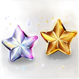 Cartoon Bling Stars Png 52 PNG Image