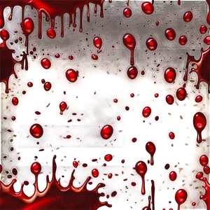 Cartoon Blood Spatter Png 25 PNG Image