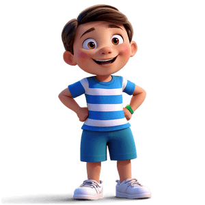 Cartoon Boy Character PNG 05212024 PNG image with transparent background