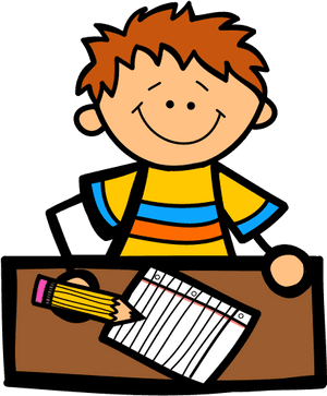 Writing Letter Clip Art - Kid Writing Clipart, HD Png Download PNG image with transparent background