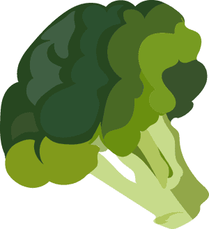 Transparent Clipart Broccoli - Steamed Broccoli Cartoon Transparent, HD Png Download PNG image with transparent background