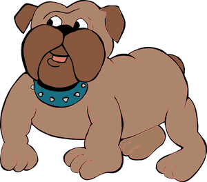 Free To Use Public Domain Bulldog Clip Art - Cute Bulldog Clipart Png, Transparent Png PNG with transparent background
