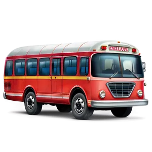 Cartoon Bus Png 7 PNG Image