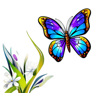 Cartoon Butterflies PNG mhb PNG image with transparent background