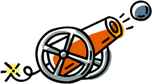 Cannon Clipart, HD Png Download PNG