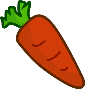 Cut Clipart Cartoon Vegetable - Clipart Cartoon Carrot, HD Png Download PNG image with transparent background