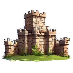 Cartoon Castle Ruins Png Mdc59 PNG Image