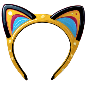 Cartoon Cat Ears Design PNG bnb PNG