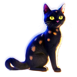 Cartoon Cat Transparent Dtv PNG Image