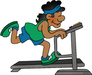 Exercise Bench Clipart Exercise Class - Treadmill Clipart, HD Png Download PNG image with transparent background