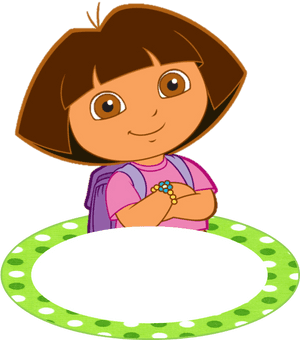 Cartoon Characters Dora The Explorer, HD Png Download PNG image with transparent background