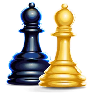 Cartoon Chess Pawn Graphic Png Khk PNG Image