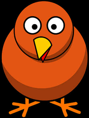 Cartoon Chicken Illustration PNG image with transparent background