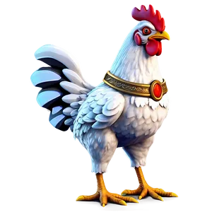 Cartoon Chicken Mascot Png Gvj64 PNG Image