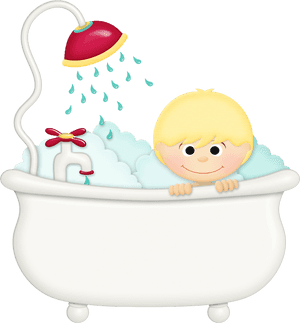 Clipart Bath Time, HD Png Download PNG image with transparent background