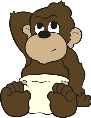 Cartoon Chimpanzee Pictures - Clipart Chimpanzees, HD Png Download PNG image with transparent background