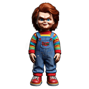 Cartoon Chucky Doll PNG yac57 PNG with transparent background