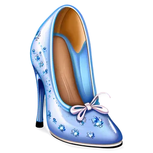 Cartoon Cinderella Shoe Png Mdp PNG Image