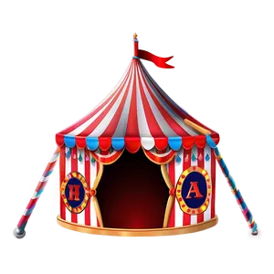 Cartoon Circus Tent Image Png Ttf PNG Image