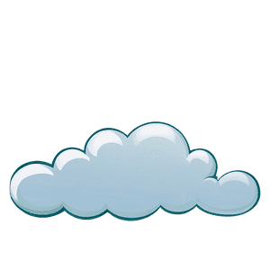 Cartoon Cloud in Sky PNG 05252024 PNG