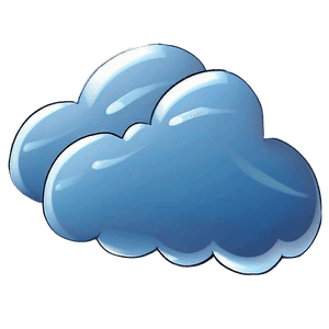 Cartoon Cloud PNG 3 PNG