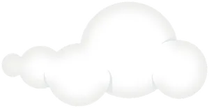 Cartoon Cloud Vector Illustration PNG Image