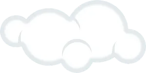 Cartoon Cloud Vector PNG Image