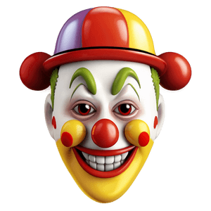 Cartoon Clown Emoji PNG tcm16 PNG image with transparent background