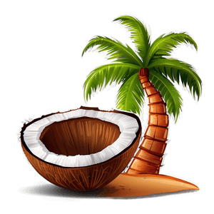 Cartoon Coconut Tree PNG kiu63 PNG