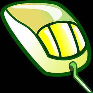Cartoon Computer Mouse Graphic PNG image with transparent background