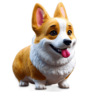 Cartoon Corgi PNG mgc PNG image with transparent background
