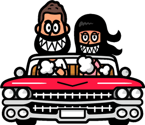 Driving On The Road Sticker By Naeleck, HD Png Download PNG image with transparent background