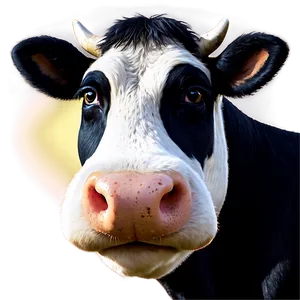 Cartoon Cow Face Png 42 PNG Image