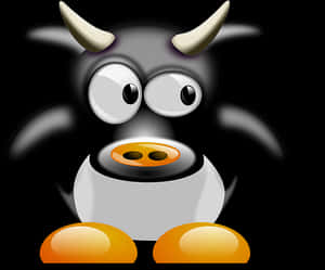 Cartoon Cow Icon PNG image with transparent background