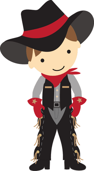 Cartoon Cowboy Character.png PNG image with transparent background