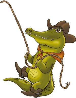 Cartoon Cowboy Gators, HD Png Download PNG image with transparent background