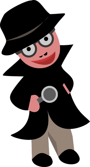 Being Crime Detective - Clip Art Detective, HD Png Download PNG image with transparent background