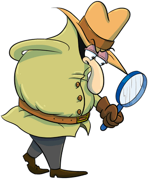 Detective , Png Download - Cartoon, Transparent Png PNG image with transparent background