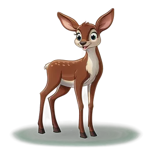 Cartoon Doe Character Png 06292024 PNG Image