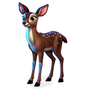 Cartoon Doe Character Png Aoo29 PNG Image