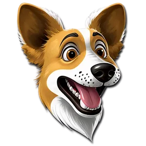 Cartoon Dog Head Png Vng73 PNG Image