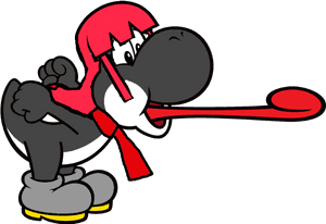 Shuritana Yoshi Tounge - Yoshi Sticking Tongue Out, HD Png Download PNG image with transparent background