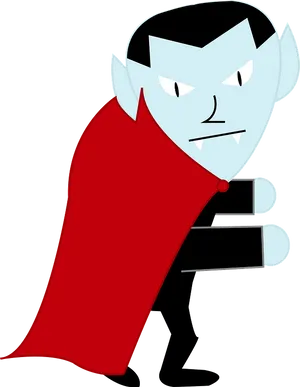 Cartoon Dracula Character.png PNG Image