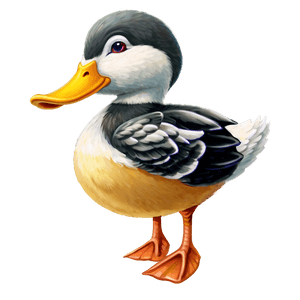 Cartoon Duck PNG sdm15 PNG image with transparent background