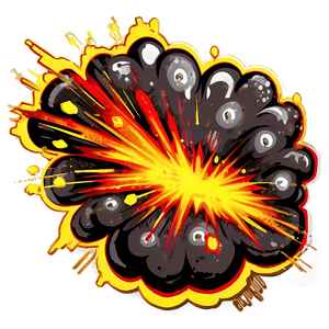 Cartoon Explosion Clipart PNG 67 PNG