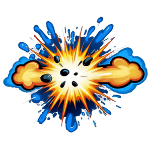 Cartoon Explosion PNG 06212024 PNG